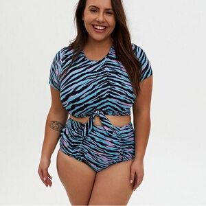 Torrid Zebra bikini set